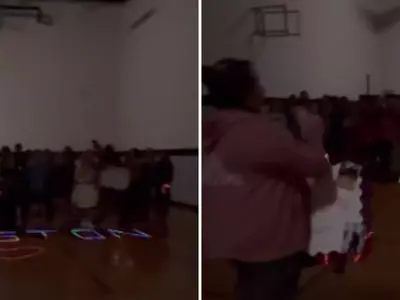 Tear Jerking Video Students Surprise Teacher Who Lost Son