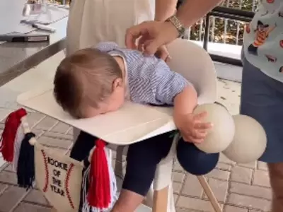 Toddler's Disappointed Reaction On His First Birthday Will Leave In Laughter