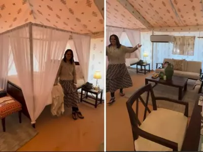 Saina Nehwal Gives Tour Of Luxury Tent Accommodation At Anant Ambani And Radhika Merchant's Pre-Wedding Venue