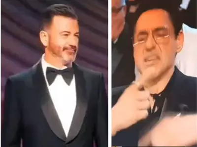 Jimmy Kimmel's joke about Robert Downey Jr in his Oscar 2024 monologue