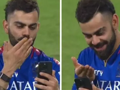 Virat Kohli's Video Call To Anushka & Kids and response to promoting game comment about selection in T20 world cup in USA
