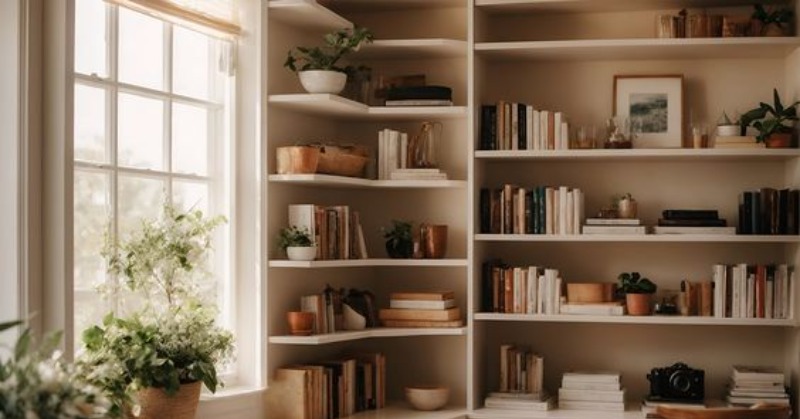 Bookshelf Wealth: The Viral TikTok Trend Taking Over Interior Design in ...