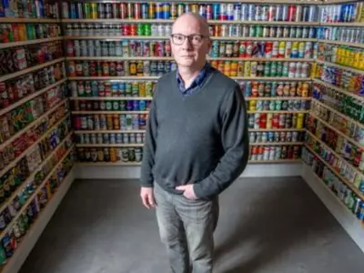 65YO British Man Earns Rs 26 Lakh Selling His Collection Of Beer Cans 