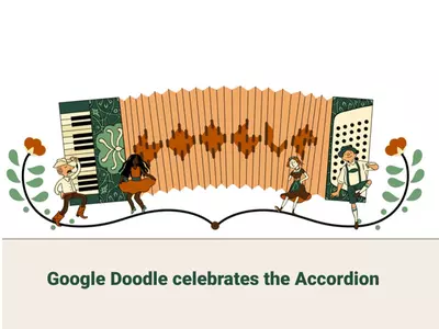 Animated Google Doodle Celebrating The Accordion On May 23