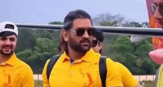 Dhoni Sports New Look In Scenic Dharamsala Before PBKS vs CSK Match