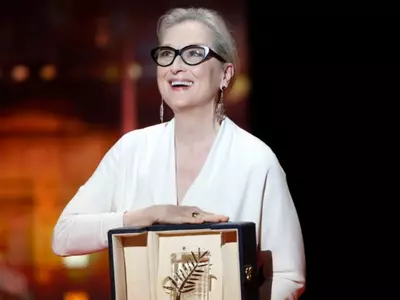 Meryl Streep Receives Honorary Palme d'Or At Cannes 2024