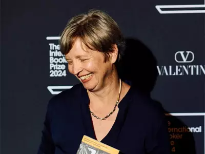 German author Jenny Erpenback and translator jointly won the prize for the book ‘Kairos’.