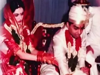 Pics Of Mukesh And Nita Ambani's 'Simple' 1984 Wedding That Are Different From Their Children's Extravagant Ceremonies