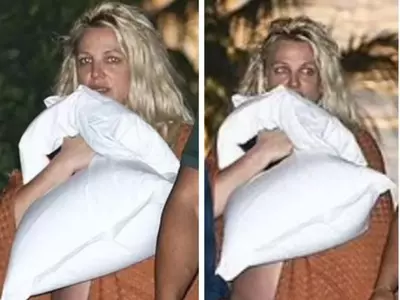 After Divorce Settlement With Sam Asghari, Britney Spears Spotted Walking Out Of Hotel Topless