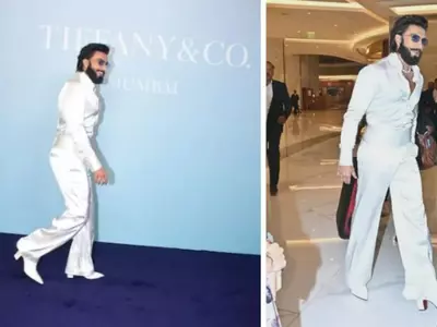 As Ranveer Singh Wears High Heels & Rs 2 Crore Diamond Necklace, Fans Say 'Send Him To MET Gala'
