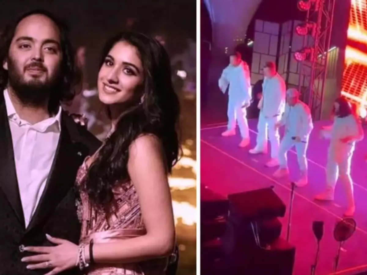 Video shows The Backstreet Boys performing at Anant Ambani pre-wedding cruise party