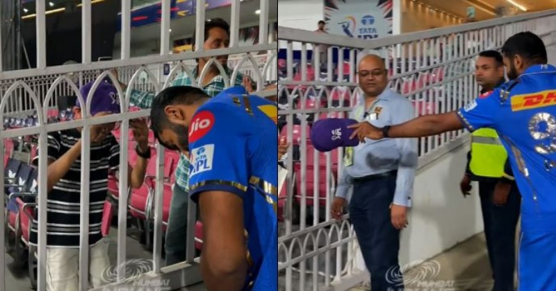 Ipl 2024 Jasprit Bumrah Gives Young Fan His Special Purple Cap Autograph After Match With Lsg Ipl 2024 Jasprit Bumrah Gives Young Fan His Special Purple Cap Autograph After Match With Lsg