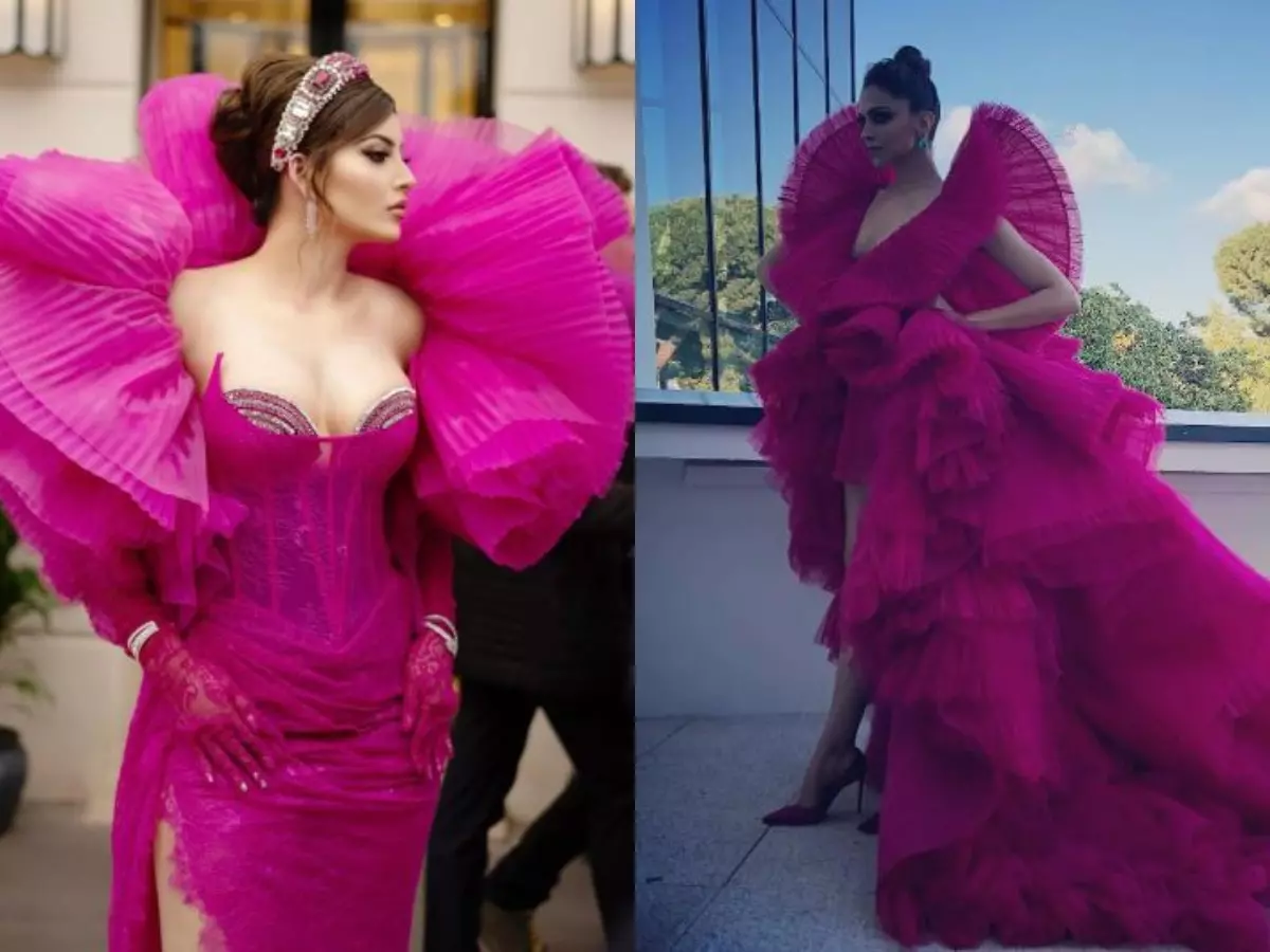 Cannes 2024: Did Urvashi Rautela's Look Draw Inspiration From Deepika Padukone's 2018 Hot Pink Gown?