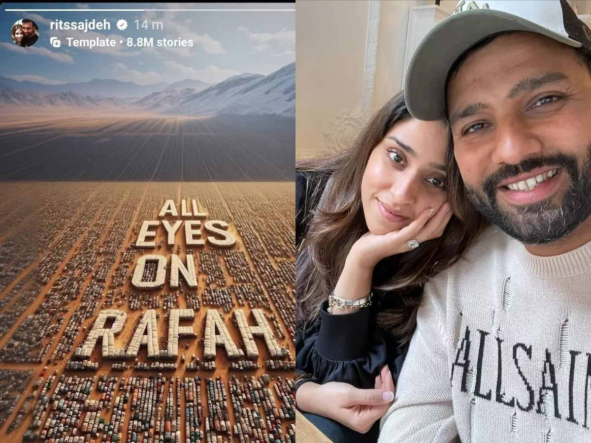 All Eyes On Rafah: Indian Celebs Support Palestine On Instagram, Trolls Target Rohit Sharma's Wife For Silence On Suffering Hindus