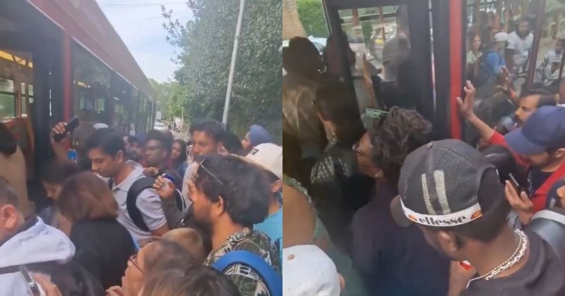‘London Has Been Indianised’, Viral Video Shows Crowd Of Passengers Breaking Queue To Board Bus