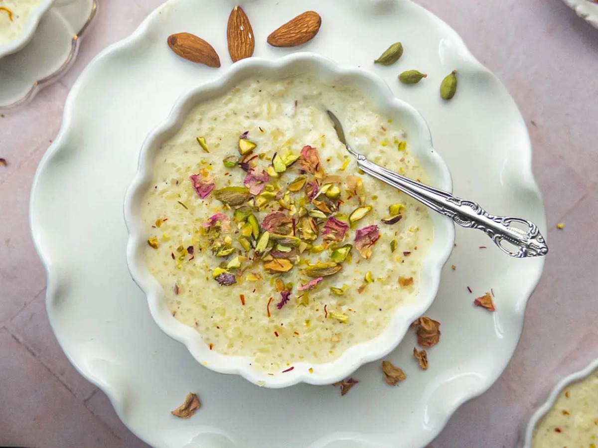Kesariya Phalahari Kheer | Sawan Vrat Recipe 2025