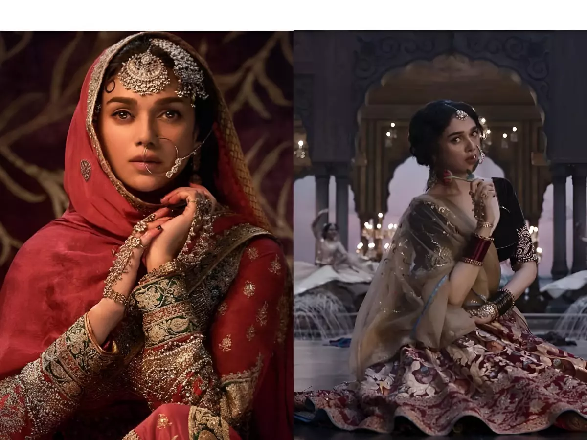Aditi Rao Hydari's looks from Heeramandi