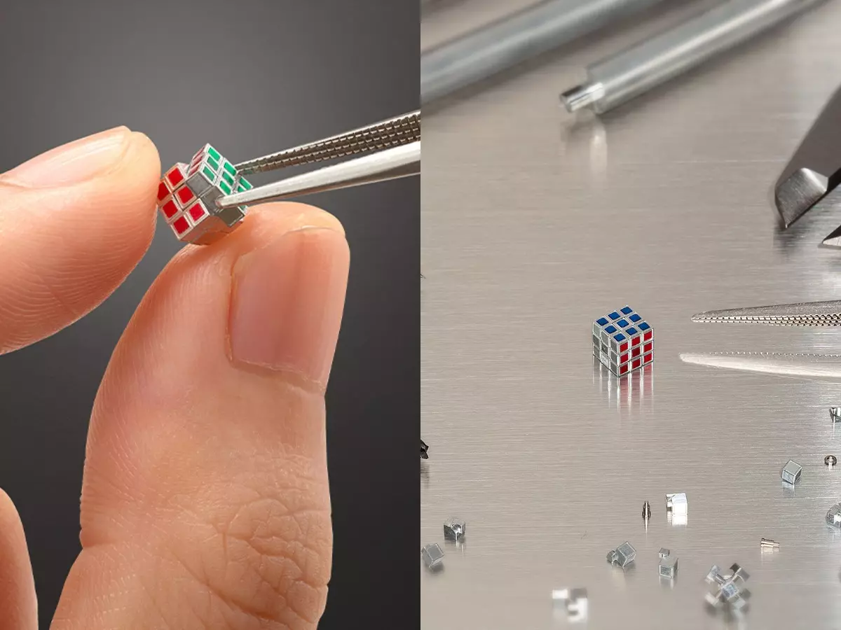 The World's smallest Rubik's Cube weighing just 0.33 grams has launched—and it costs a whopping Rs 4.39 lakhs Indiatimes