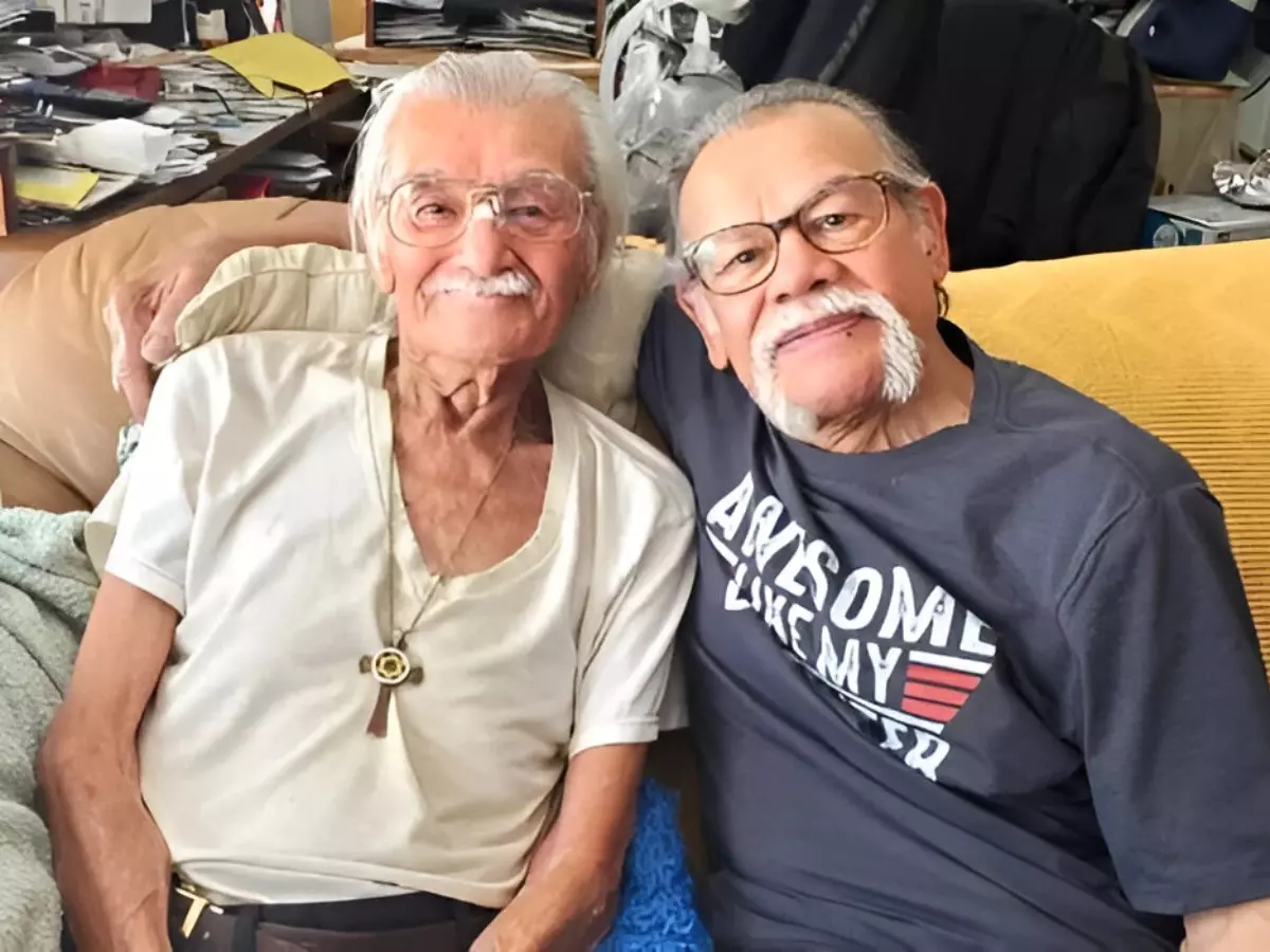 The brothers were able to meet twice before Roger passed away. Indiatimes