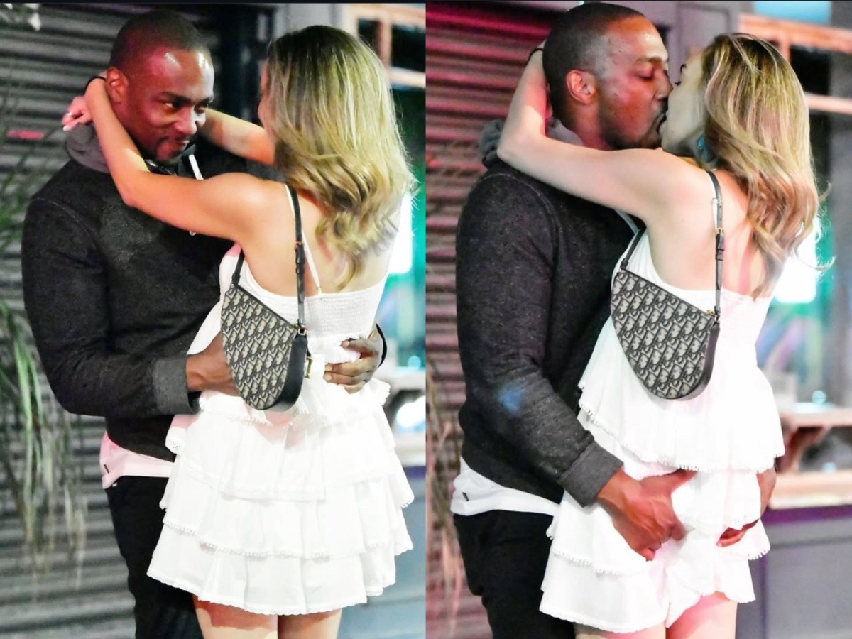 Marvel's Captain America Anthony Mackie spotted kissing mystery woman in  London streets - Notting Hill PDA goes viral