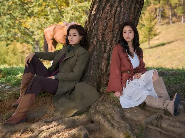 Aema inspired by 1982’s Madame Aema and Korea’s pioneering adult film era | Credit: Netflix Aema inspired by 1982’s Madame Aema and Korea’s pioneering adult film era | Credit: Netflix