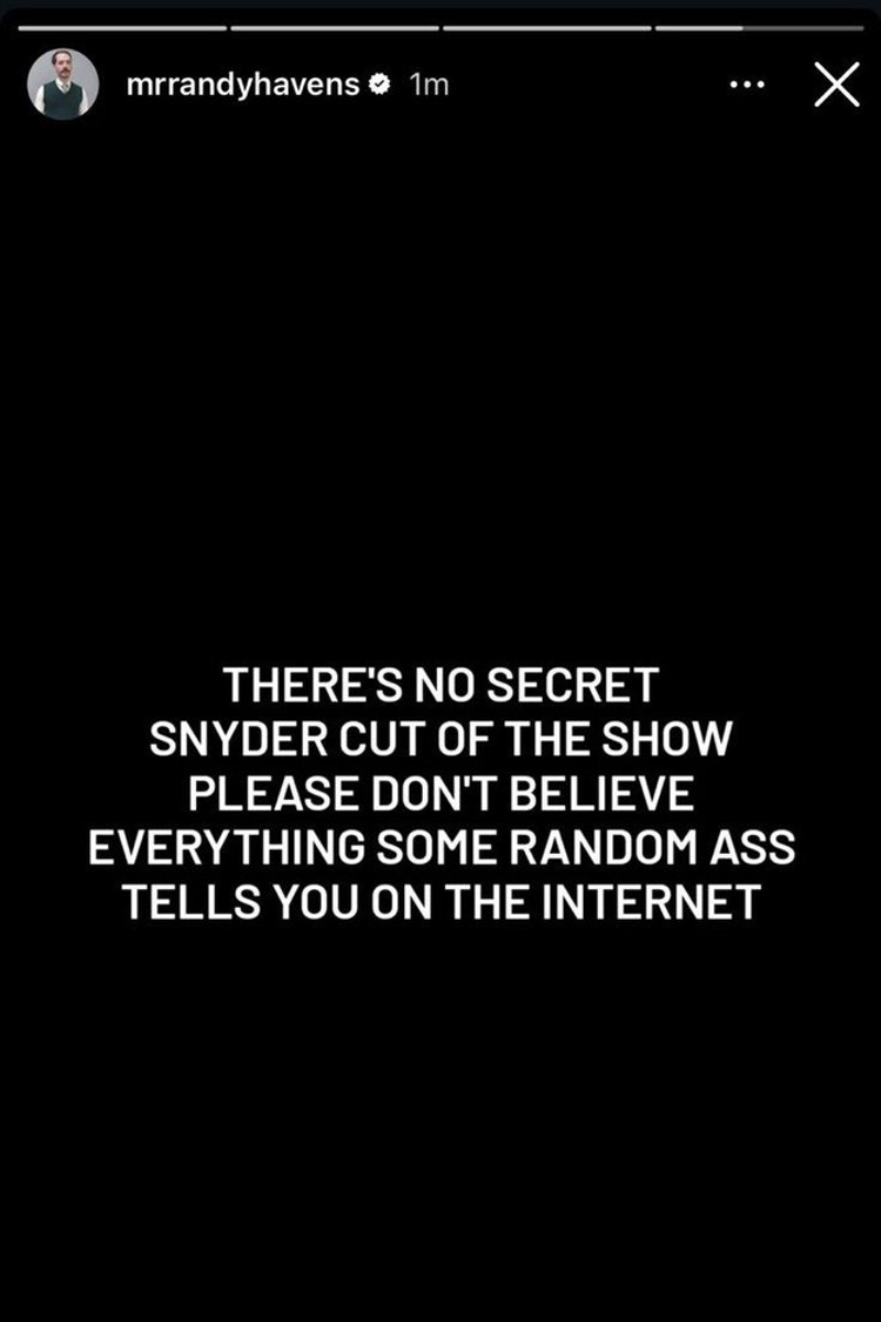 Randy Havens shuts down 