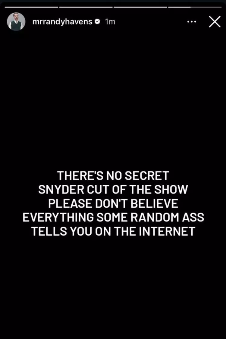 Randy Havens shuts down Randy Havens shuts down