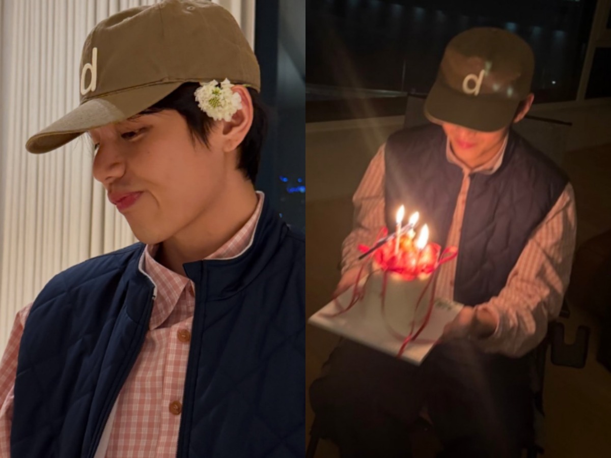 BTS' V gets birthday love from Wooga Squad as Park Seo Joon