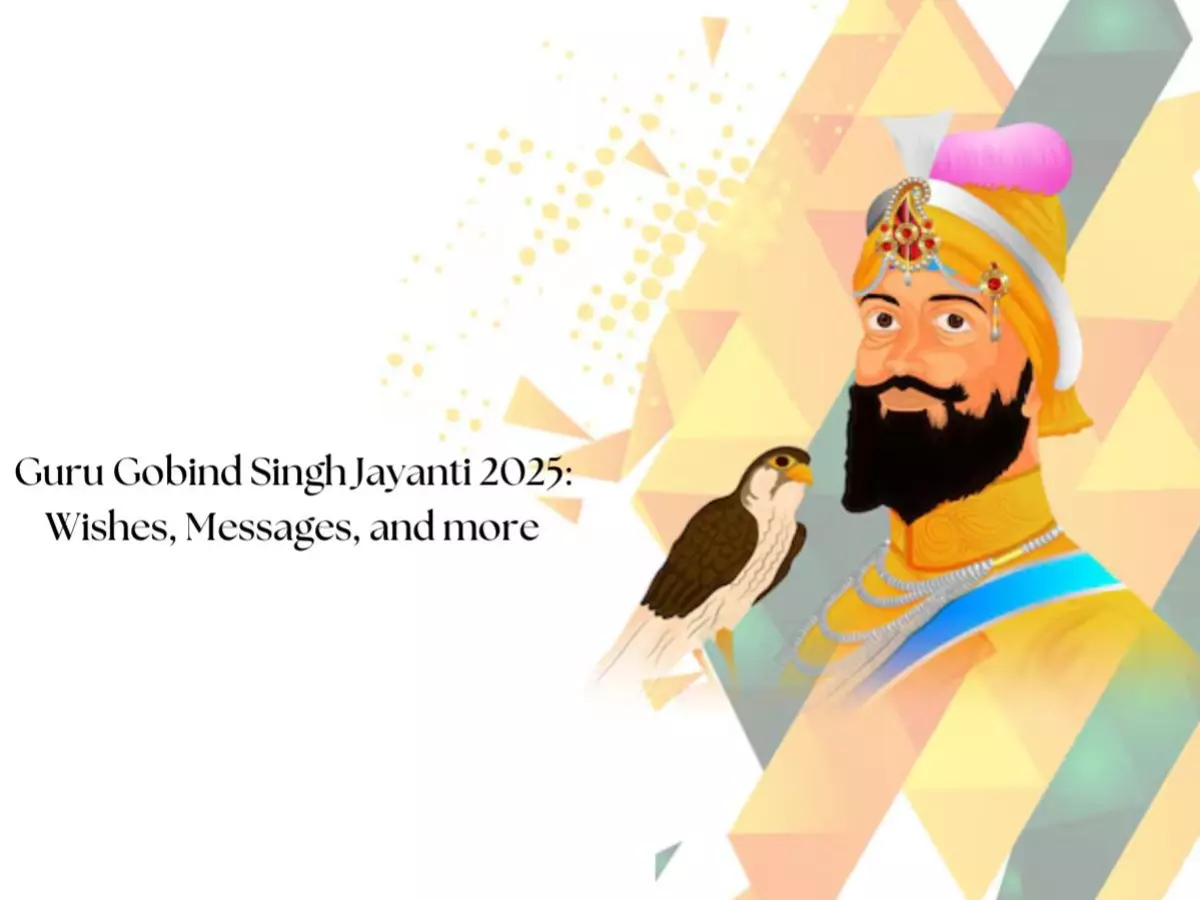 Check out the wishes, messages, and more for Guru Gobind Singh Jayanti 2025