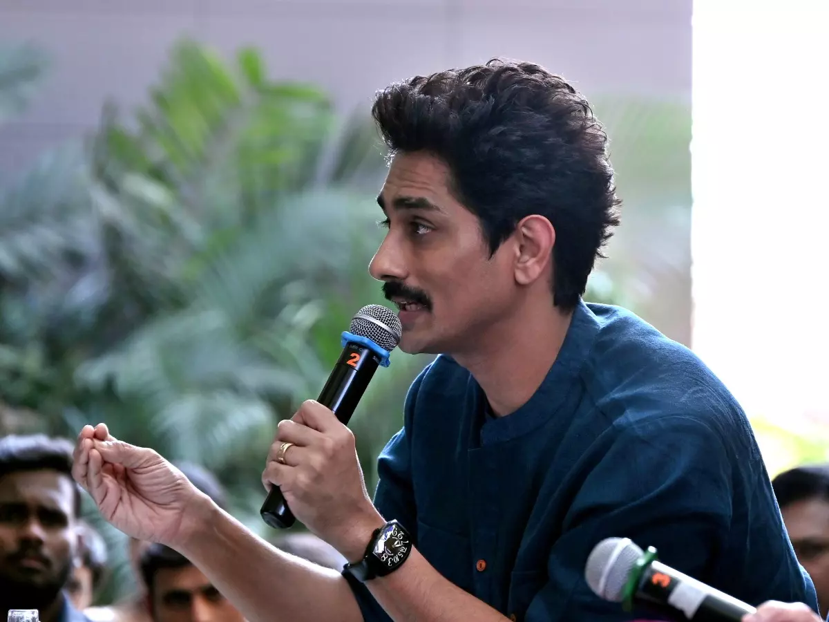 'Just rejected them': Siddharth reveals he was often offered roles involving 'slapping women' and 'pinching navel' Indiatimes