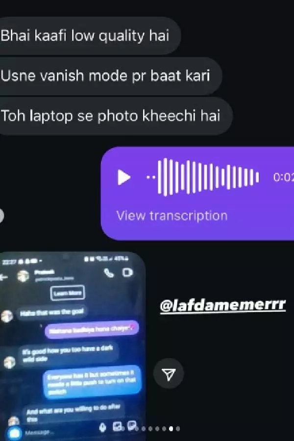 Prateek fans slam Lafda Memer, call it all ‘fake' | Credit: Instagram/lafdamemerr Prateek fans slam Lafda Memer, call it all ‘fake' | Credit: Instagram/lafdamemerr