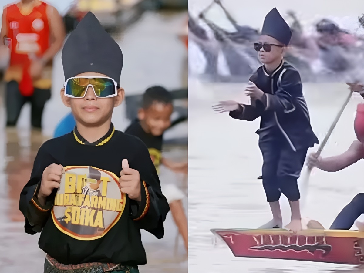 Meet Rayyan Arkan Dikha: The Indonesian boy behind the viral 'Aura Farming' boat racing dance