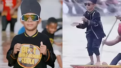 Meet Rayyan Arkan Dikha: The Indonesian boy behind the viral 'Aura Farming' boat racing dance