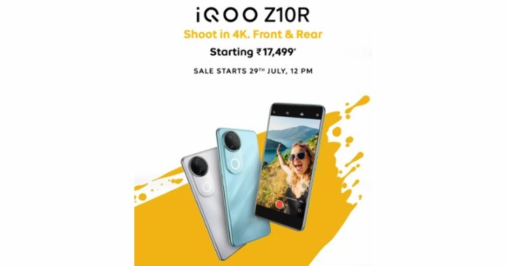 iQOO Z10R launched in India today: Check out the specifications, price, and sale date