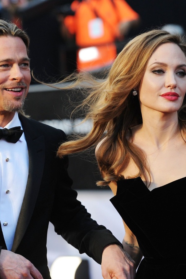 Brad Pitt and Angelina Jolie during happier times on the red carpet. | Credit: X/brangelinaforever4you