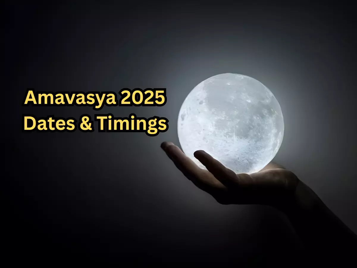 Amavasya 2025 dates, timings Amavasya 2025 dates, timings