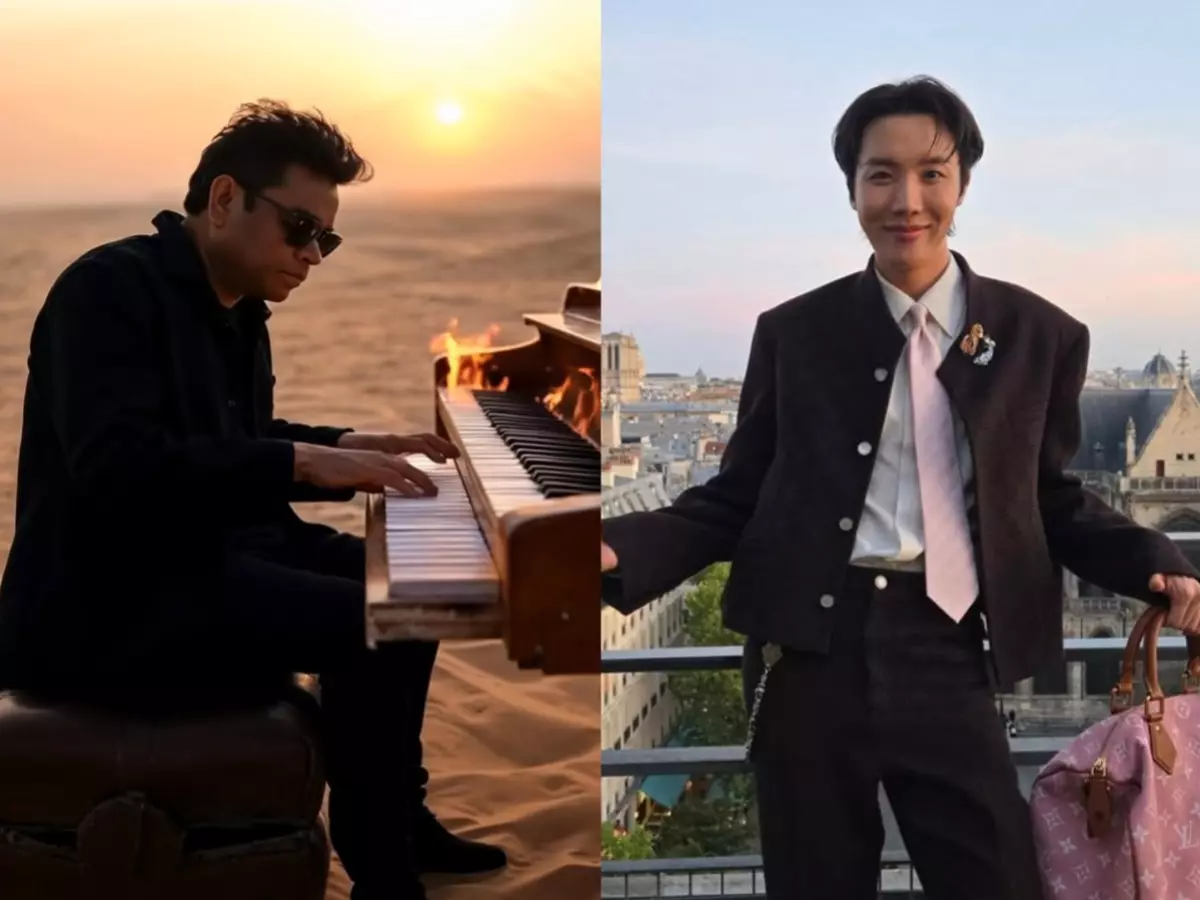 BTS' J-Hope appears on AR Rahman's Instagram, caught vibing to his track at Paris Fashion Week; Desi ARMY asks, 'collab when?' BTS' J-Hope appears on AR Rahman's Instagram, caught vibing to his track at Paris Fashion Week; Desi ARMY asks, 'collab when?'