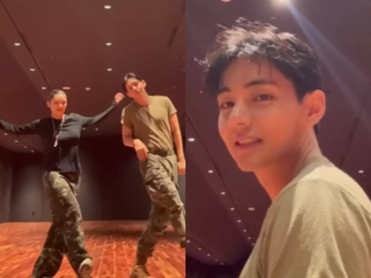 V teams uo with Lee Jung Lee for fiery post-military dance V teams uo with Lee Jung Lee for fiery post-military dance