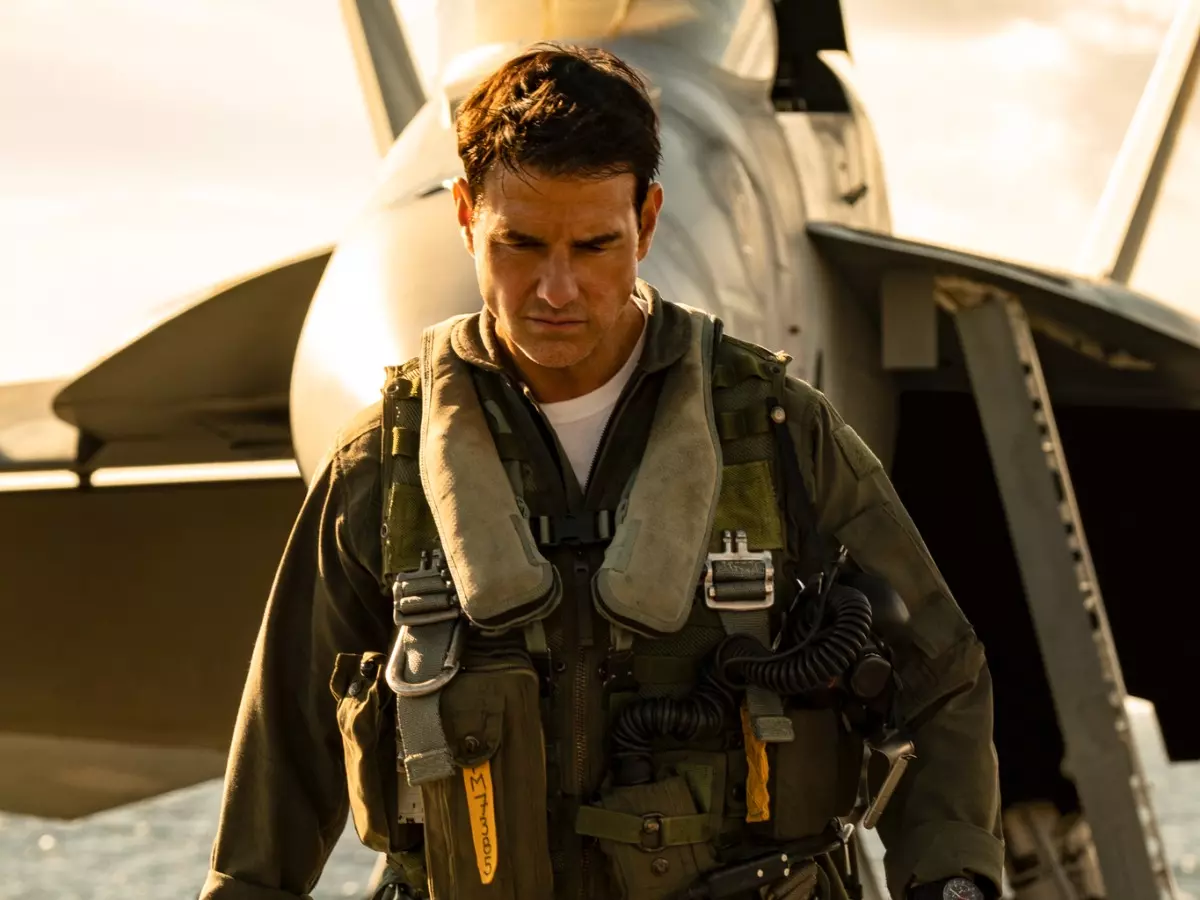 Tom Cruise in Top Gun: Maverick Tom Cruise in Top Gun: Maverick I Credits: X/@TopGunMovie