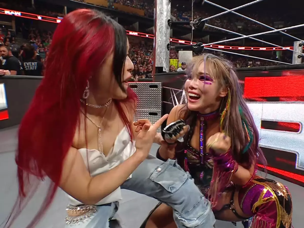 Iyo Sky and Kairi Sane Iyo Sky and Kairi Sane I Credits: WWE/Netflix