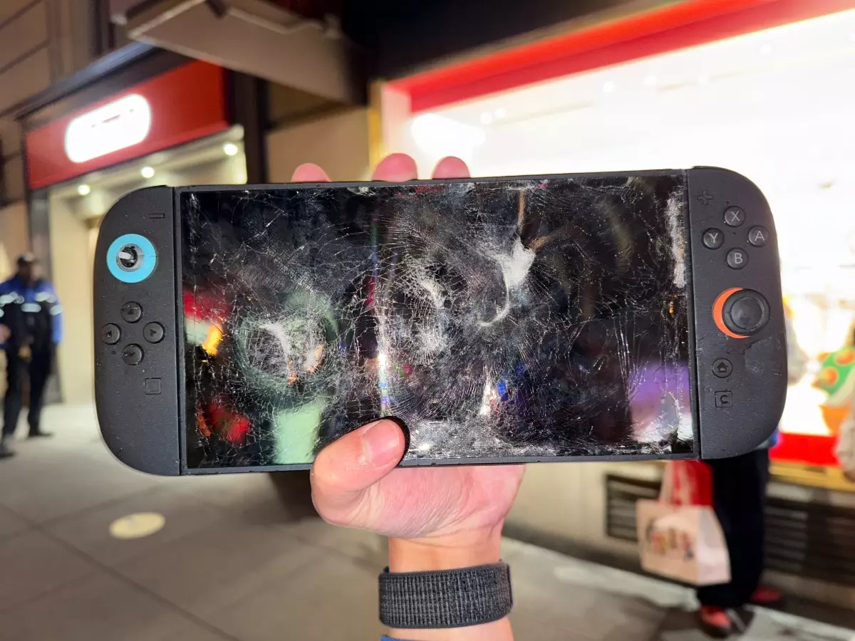 YouTuber smashes Switch 2 in launch day stunt, faces instant ban | X | @plainrocktweets YouTuber smashes Switch 2 in launch day stunt, faces instant ban | X | @plainrocktweets