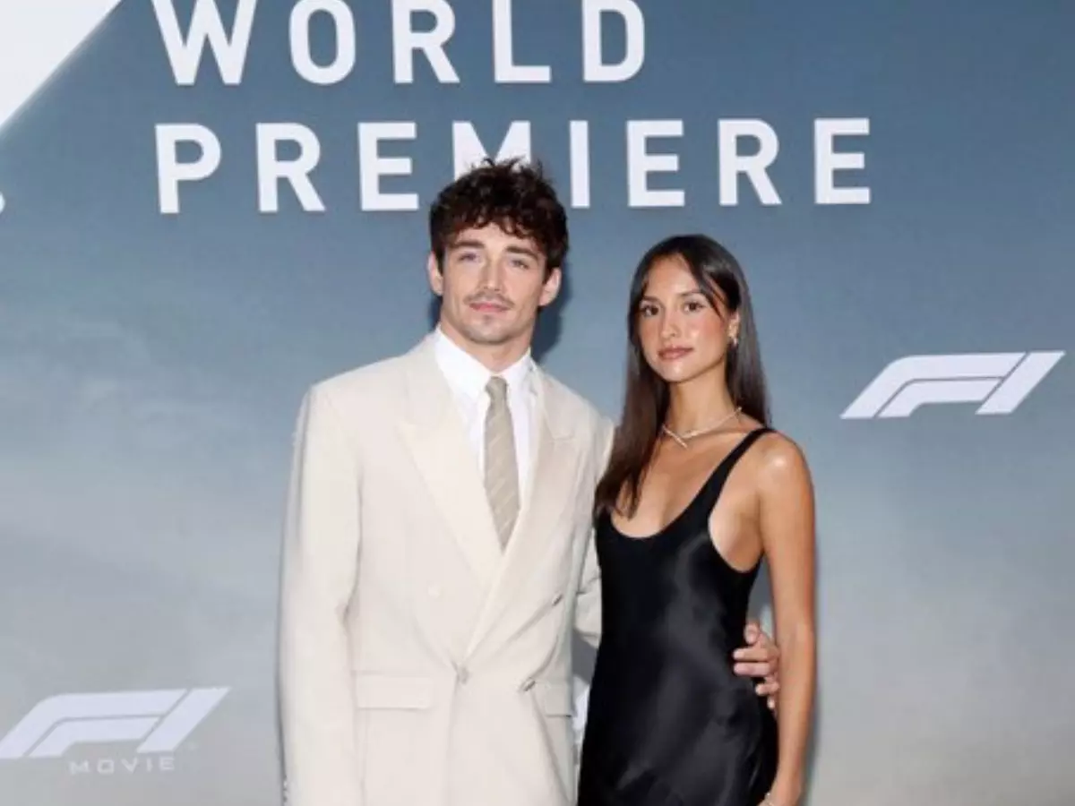 Charles Leclerc Goes Red Carpet Official With Girlfriend Alexandra Charles Leclerc Goes Red Carpet Official With Girlfriend Alexandra