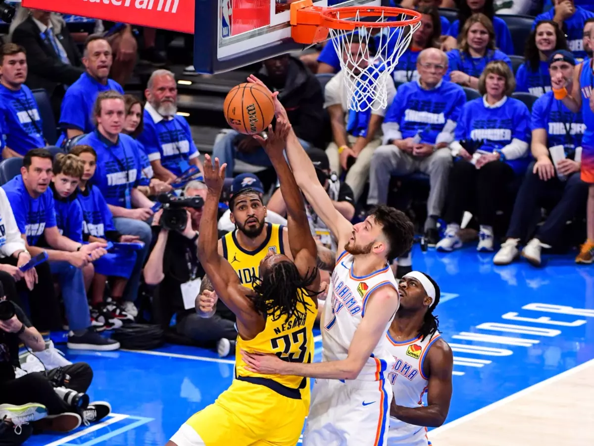 Oklahoma City Thunder vs Indiana Pacers Oklahoma City Thunder vs Indiana Pacers I Credits: NBA