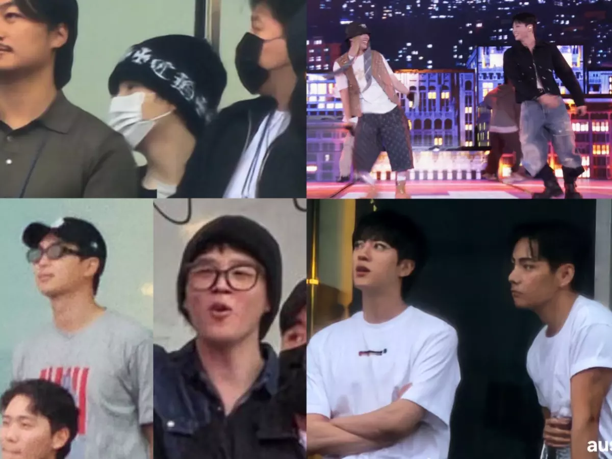 Is that Yoongi? Mystery man spotted with V, Jimin, Jin, and RM at J-Hope's concert as Jungkook performs on stage Is that Yoongi? Mystery man spotted with V, Jimin, Jin, and RM at J-Hope's concert as Jungkook performs on stage