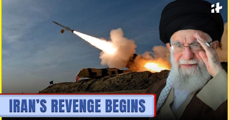 Israel bombs Iran’s nuclear sites, Kills IRGC Chief | Iran launches