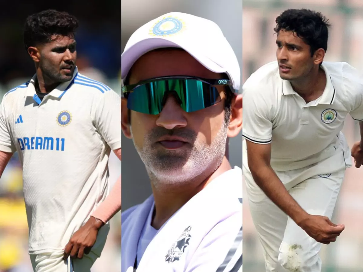 'KKR quota again?': Harshit Rana's name ahead of Anshul Kamboj for IND vs ENG Tests sparks debate; question Gautam Gambhir's influence 'KKR quota again?': Harshit Rana's name ahead of Anshul Kamboj for IND vs ENG Tests sparks debate; question Gautam Gambhir's influence