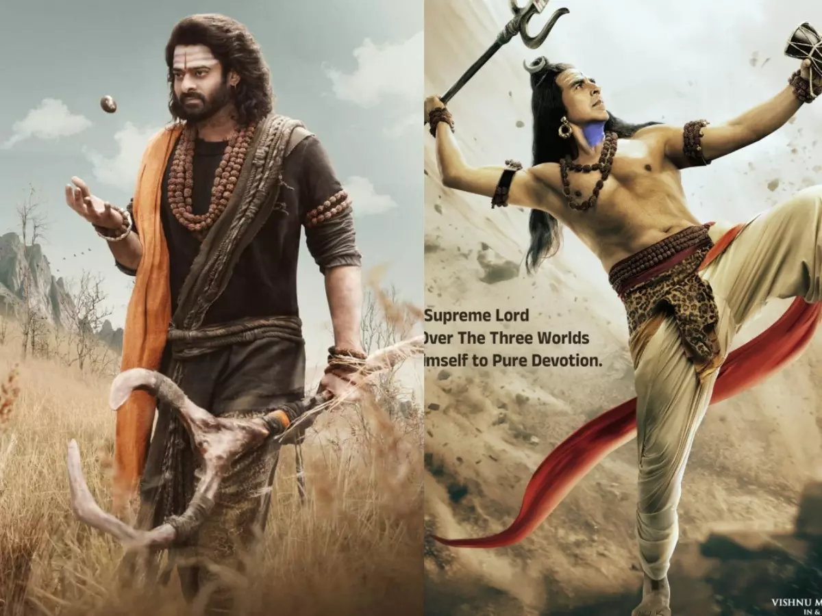 kannappa-1-685c025dc6ac4 Prabhas (L) and Akshay Kumar in Kannappa. | Credit: Instagram