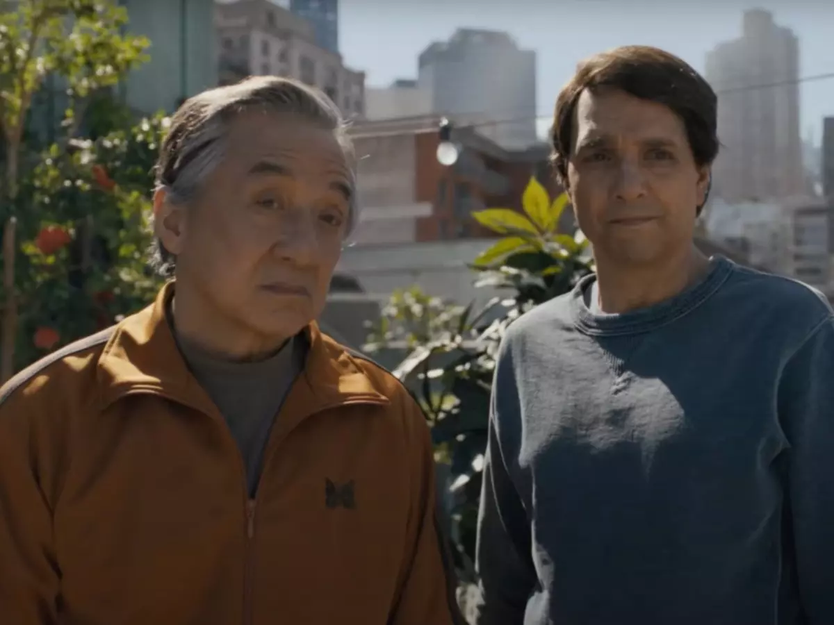 karatekidlegendsday5-683ff571f087a Jackie Chan (L) with Ralph Macchio in Karate Kid Legends. | Credit: Sony