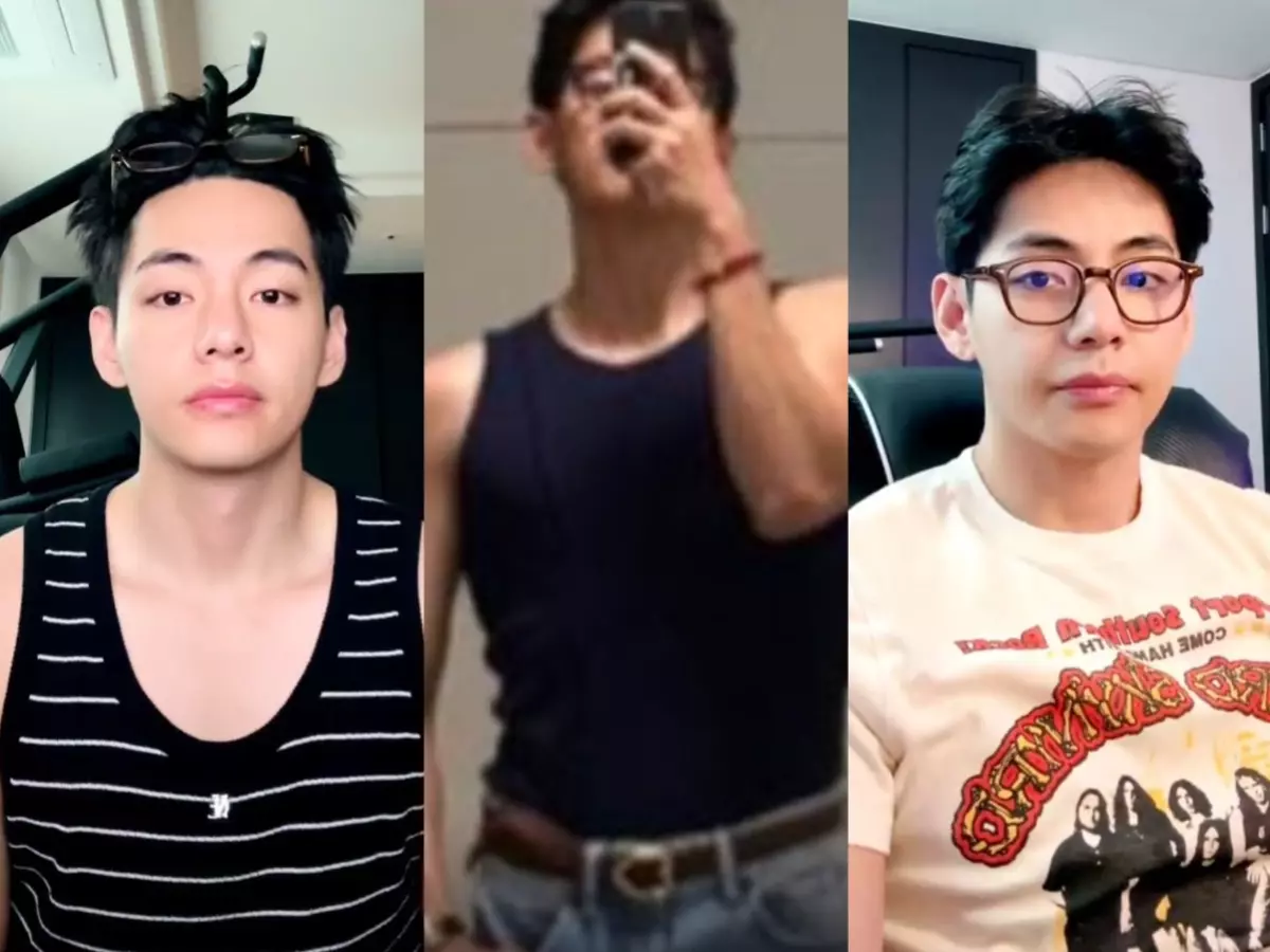 BTS' V goes bare-faced live: Kim Taehyung flexes muscles, changes outfits, plays music and Counter-Strike?as?ARMY?loses?it BTS' V goes bare-faced live: Kim Taehyung flexes muscles, changes outfits, plays music and Counter-Strike?as?ARMY?loses?it