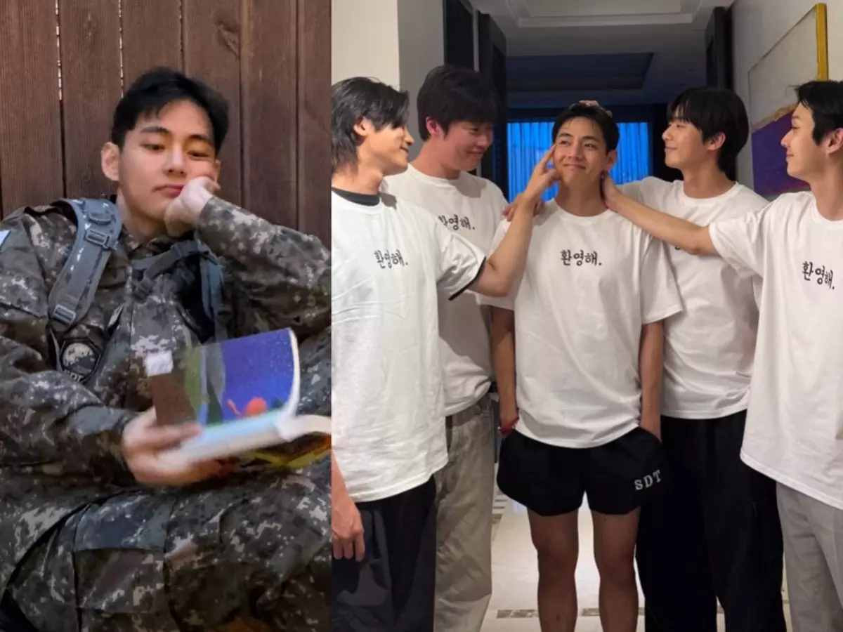 'Love me Tete!': BTS V shares heartwarming military photos, recreates iconic Wooga squad moment, shows ARMY how loved Kim Taehyung is 'Love me Tete!': BTS V shares heartwarming military photos, recreates iconic Wooga squad moment, shows ARMY how loved Kim Taehyung is